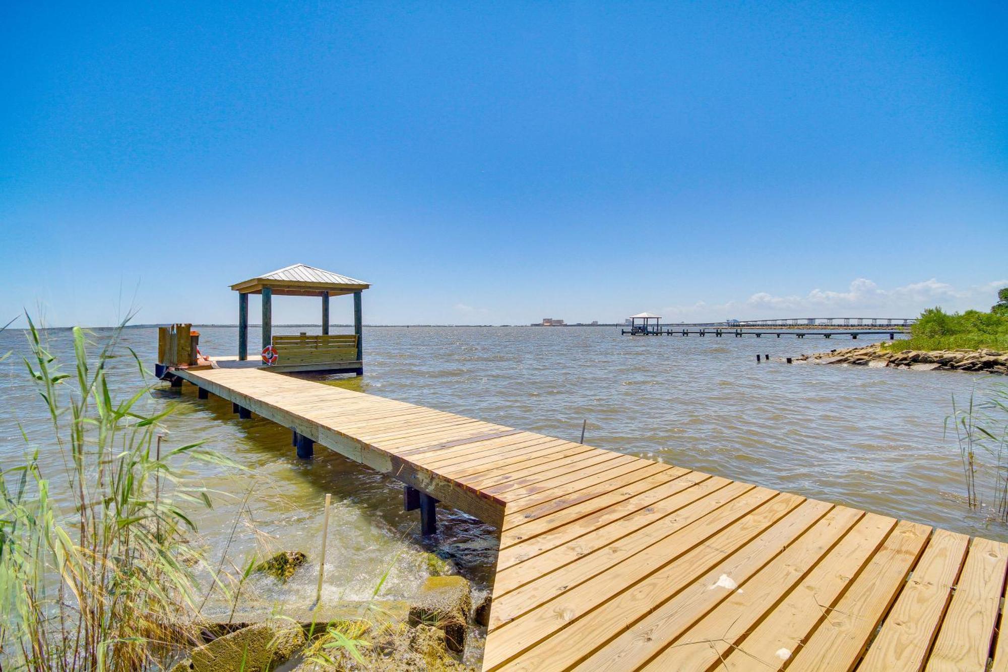 Historic Biloxi Bay Cottage With Beautiful View Ocean Springs Εξωτερικό φωτογραφία