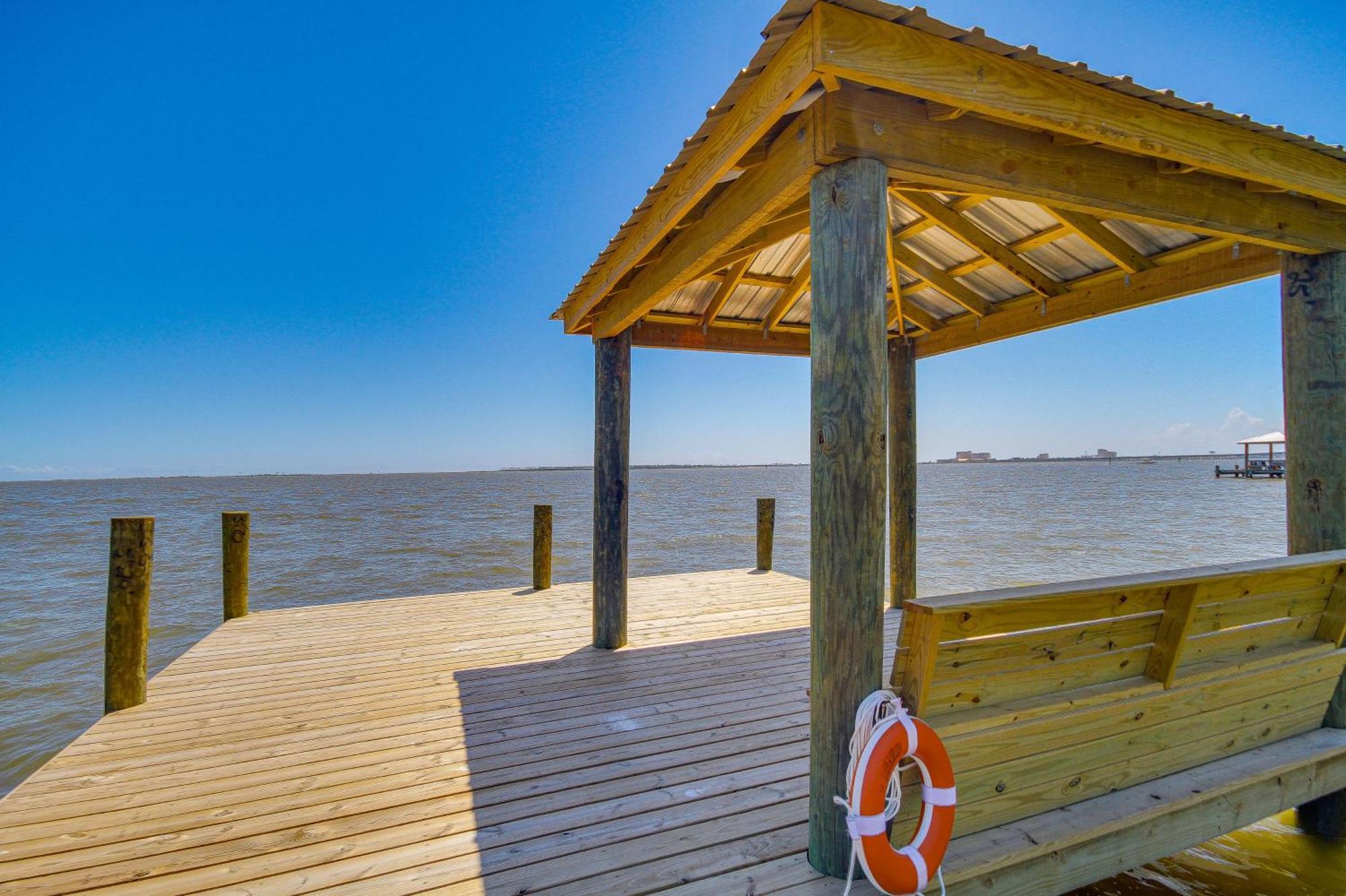 Historic Biloxi Bay Cottage With Beautiful View Ocean Springs Εξωτερικό φωτογραφία